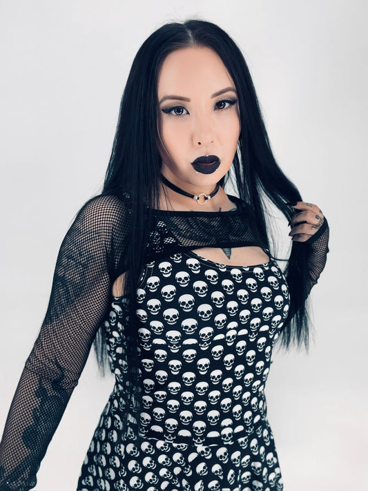 Totenkopf-Skaterkleid