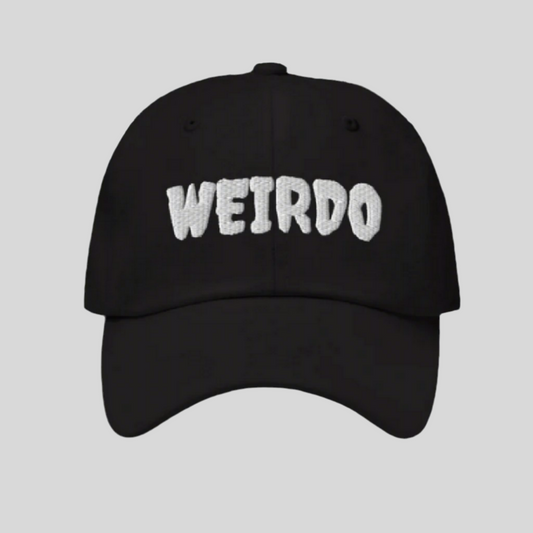 Weirdos United: WEIRDO- Embroidered Dad Hat