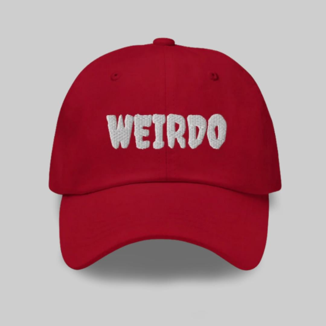 Weirdos United: WEIRDO- Embroidered Dad Hat