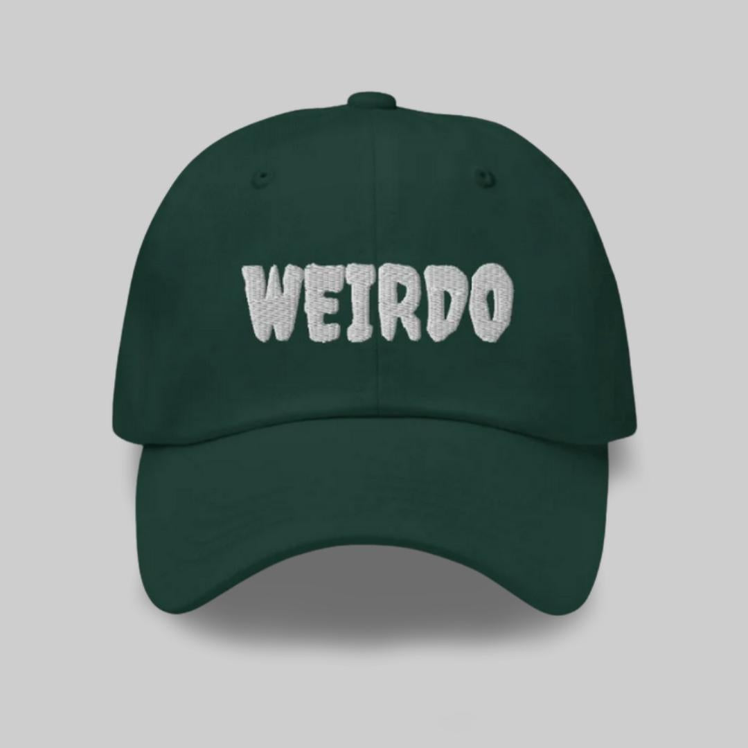 Weirdos United: WEIRDO- Embroidered Dad Hat