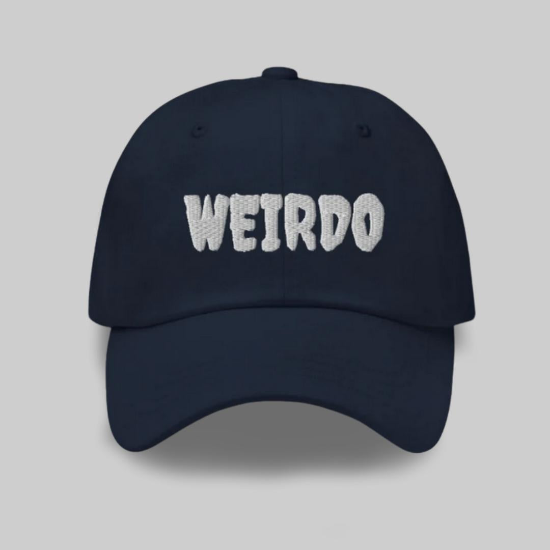 Weirdos United: WEIRDO- Embroidered Dad Hat