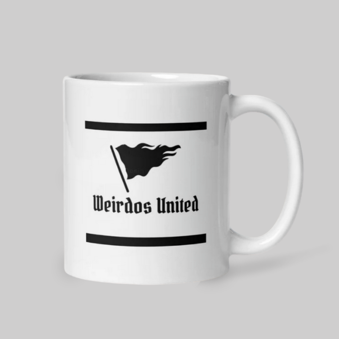 Weirdos-United: White Glossy Mug