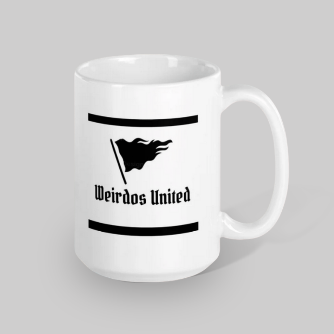 Weirdos-United: White Glossy Mug