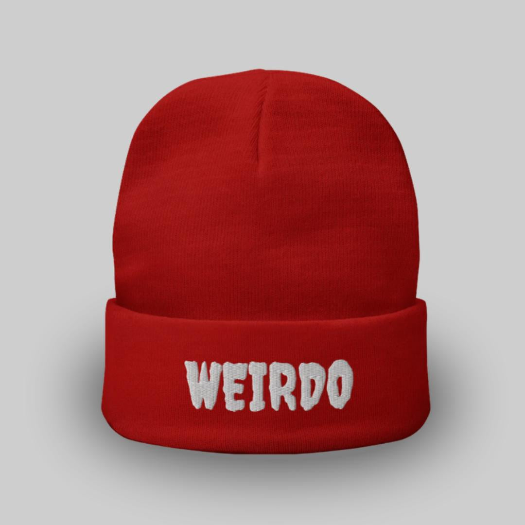 Weirdos-United: WEIRDO Embroidered Beanie