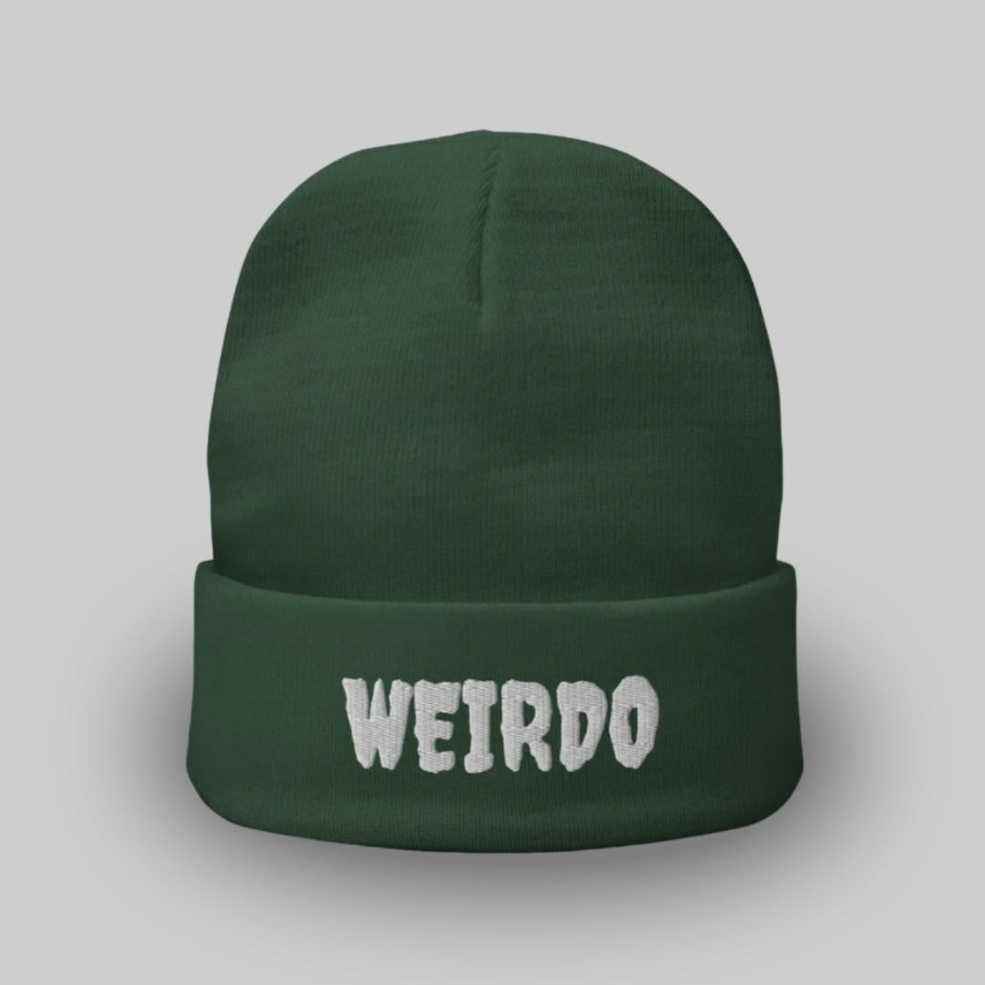 Weirdos-United: WEIRDO Embroidered Beanie