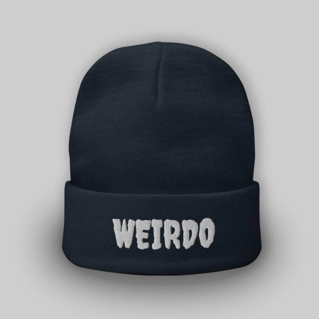 Weirdos-United: WEIRDO Embroidered Beanie