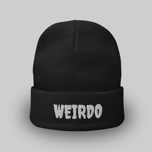 Weirdos-United: WEIRDO Embroidered Beanie