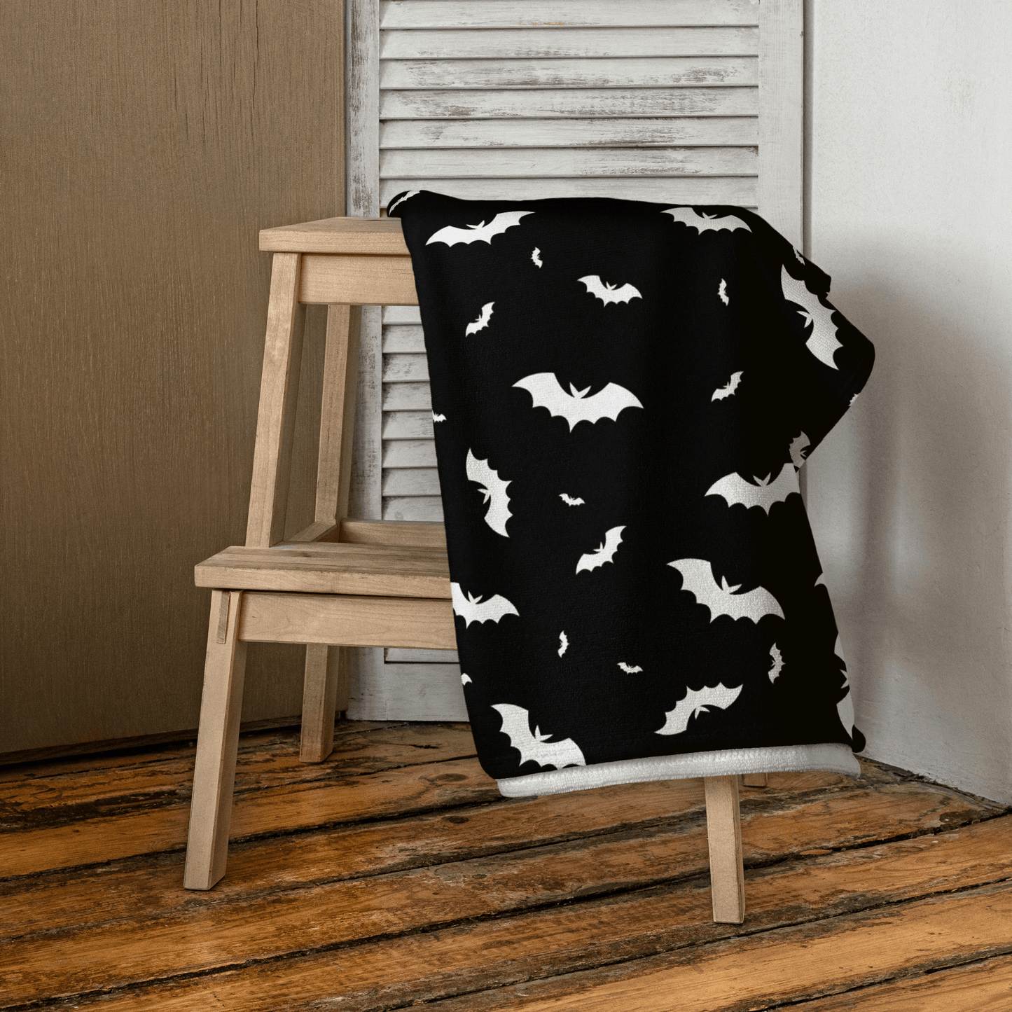 Blackout Batty Badetuch