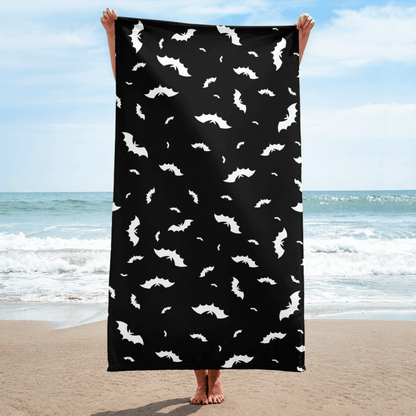 Blackout Batty Badetuch