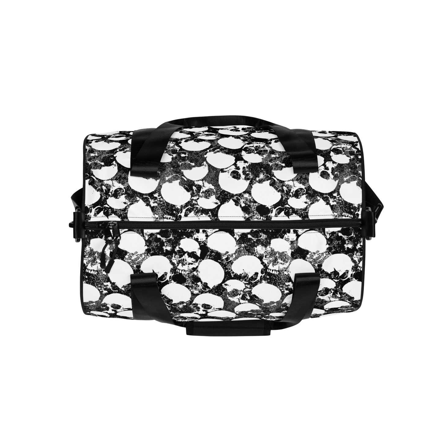 Grunge-Totenkopf-Sporttasche